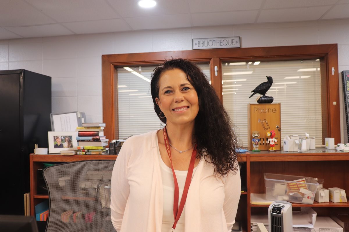 Librarian Susan Gasaway