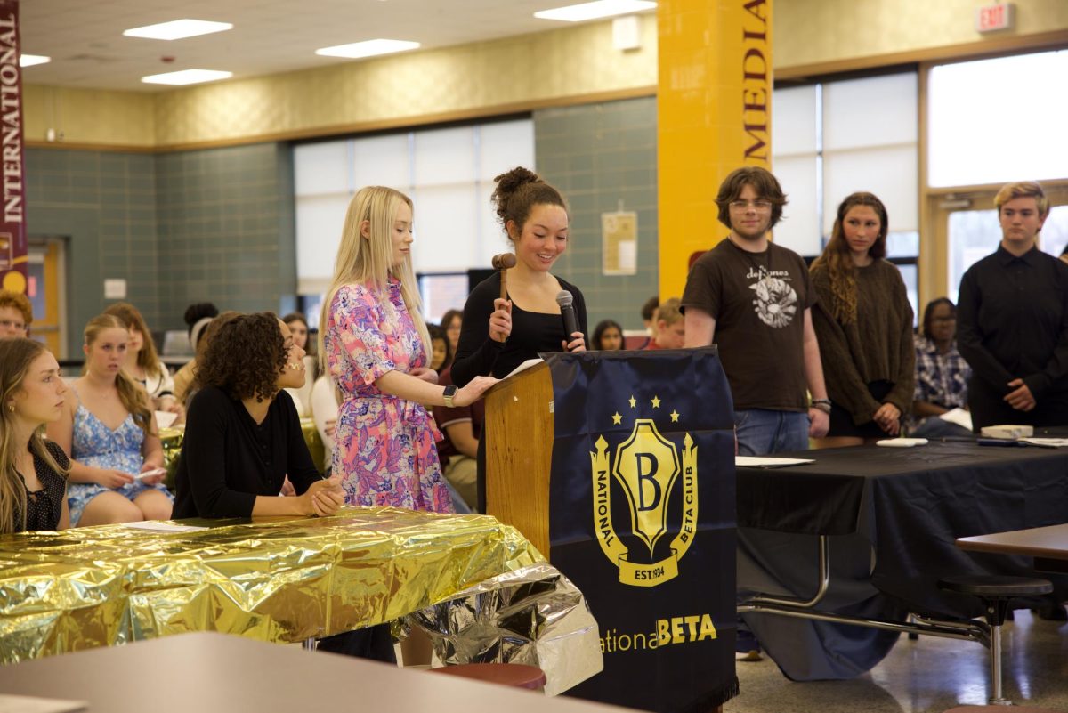 BETA Club holds induction for New Members