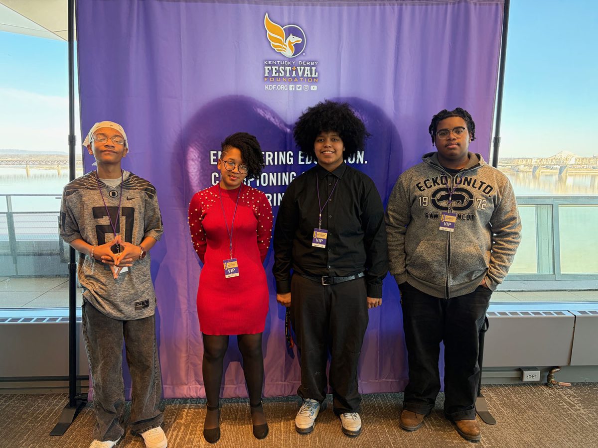 Members of BSU attending JusticeFest.