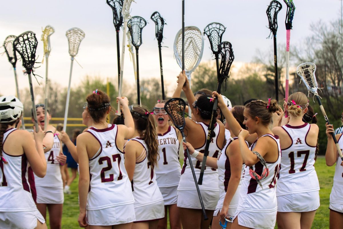 Girls Lacrosse Strives on First Home Game